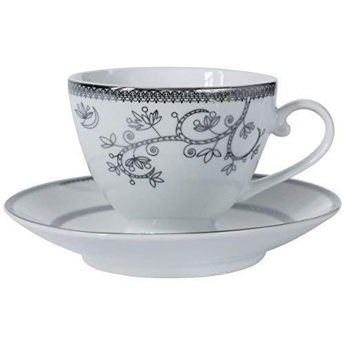 Brilliant - Empire Platine (Tea Cups and Saucers)