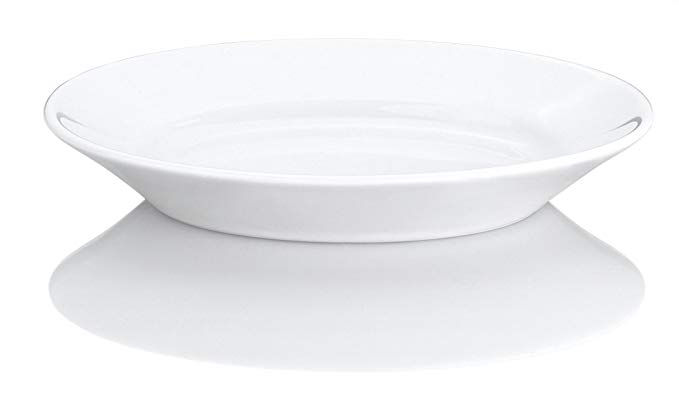 Pillivuyt 17-3/4-Inch by 11-3/4-Inch Extra Large Deep Oval Porcelain Serving Platter