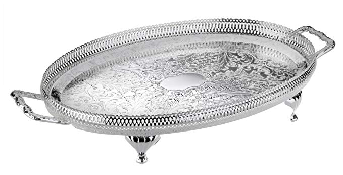 Serving Platter Tray Silver Plated Made in England.