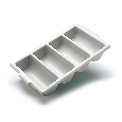 Carlisle Save-All Silverware Box, Gray, 4 Compartments