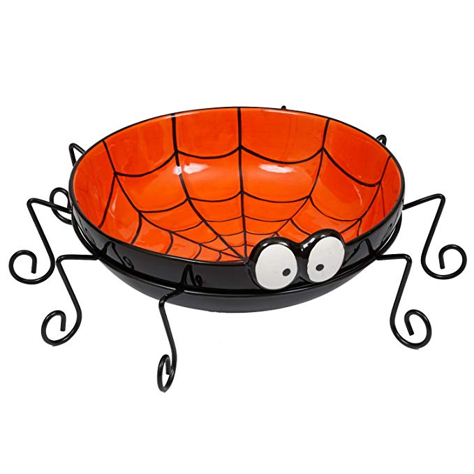 DII Ceramic spider treat bowl