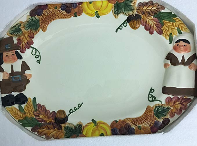 The Publix Pilgrim Pair Serving Platter