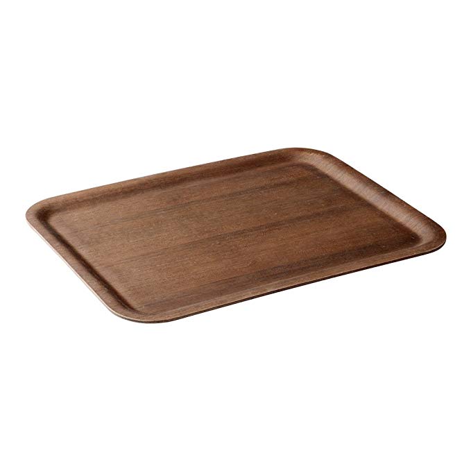 Nonslip Rectangular Tray Size: 0.7