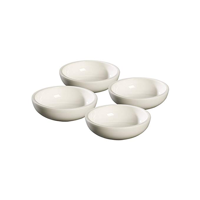 BBQ Passion Dip Bowl Set of 4 by Villeroy & Boch - Premium Porcelain - Made in Germany - Dishwasher and Microwave Safe - 5 Inches