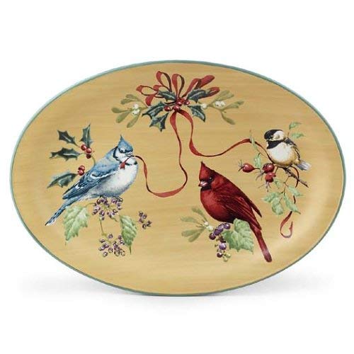 Lenox Winter Greetings Everyday Large Oval Platter