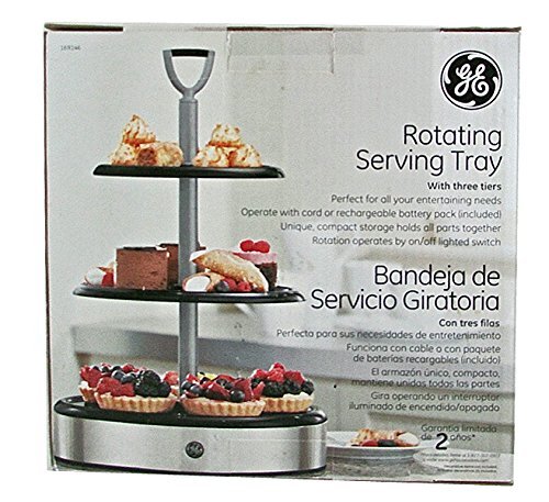 GE Rotating Serving Tray with three tiers