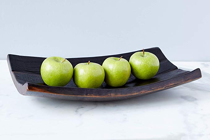 Stave Wine Barrel Fruit Tray, Large