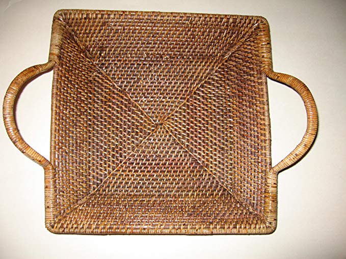 Pampered Chef Woven Large Square Server